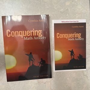 Conquering Math anxiety by Cynthia Arem book! Brand new!